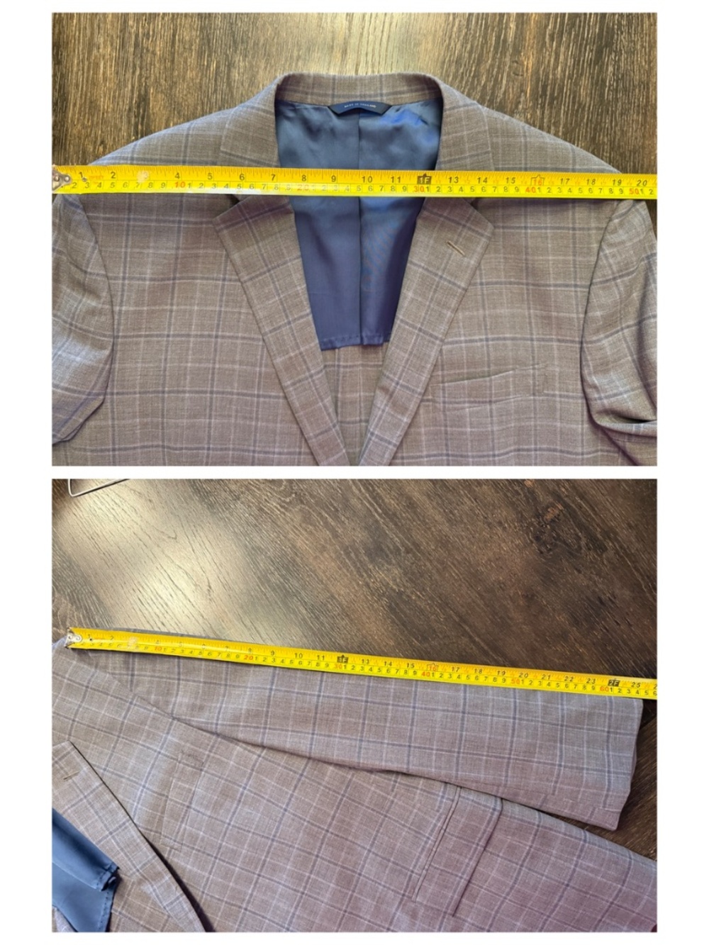 Brooks Brothers Regent BrooksCool REDA Plaid 2-Piece Suit 46R - Picture 7 of 14